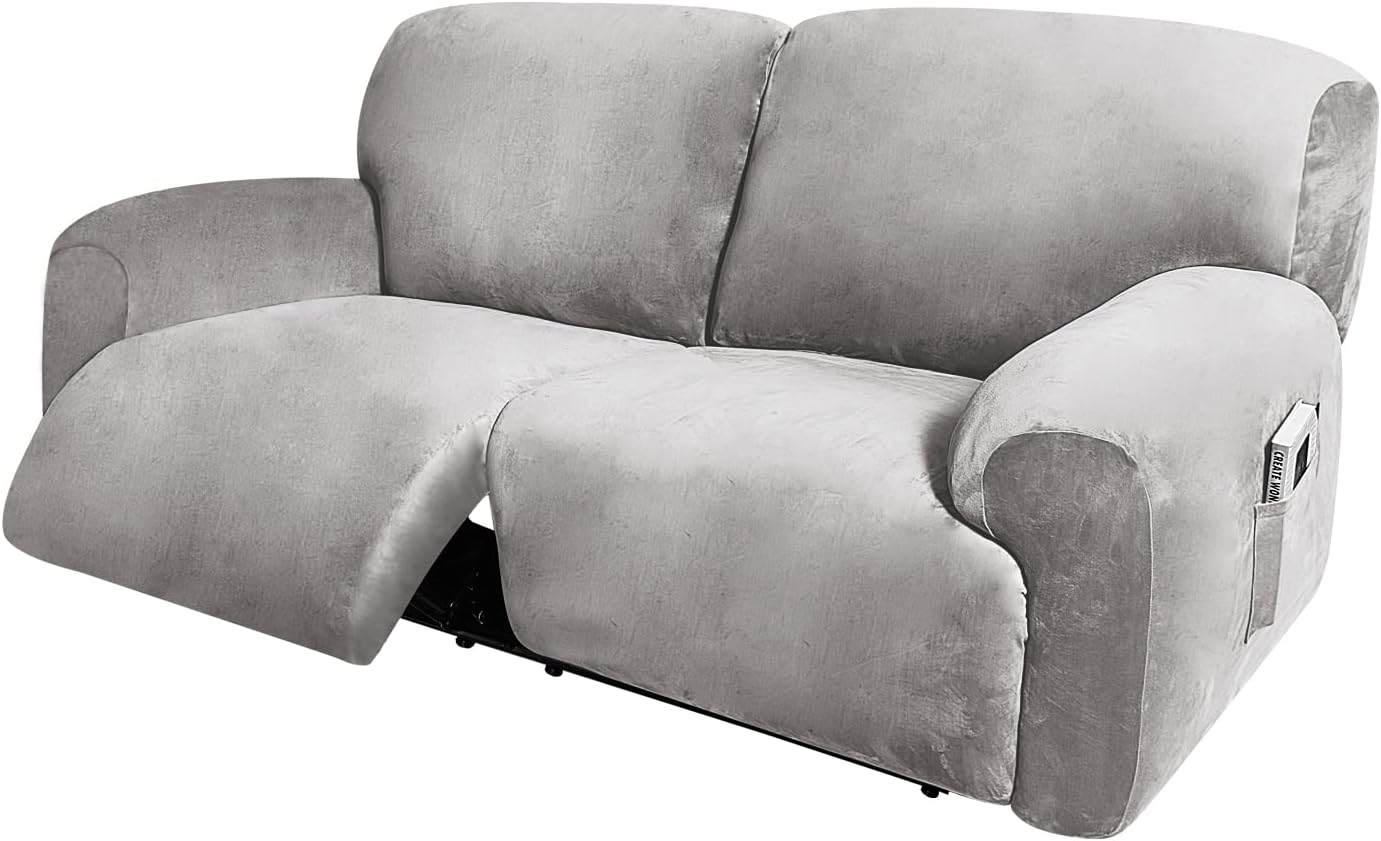 ULTICOR Extra Wide Reclining 2 Seater Sofa Cover for Comfort