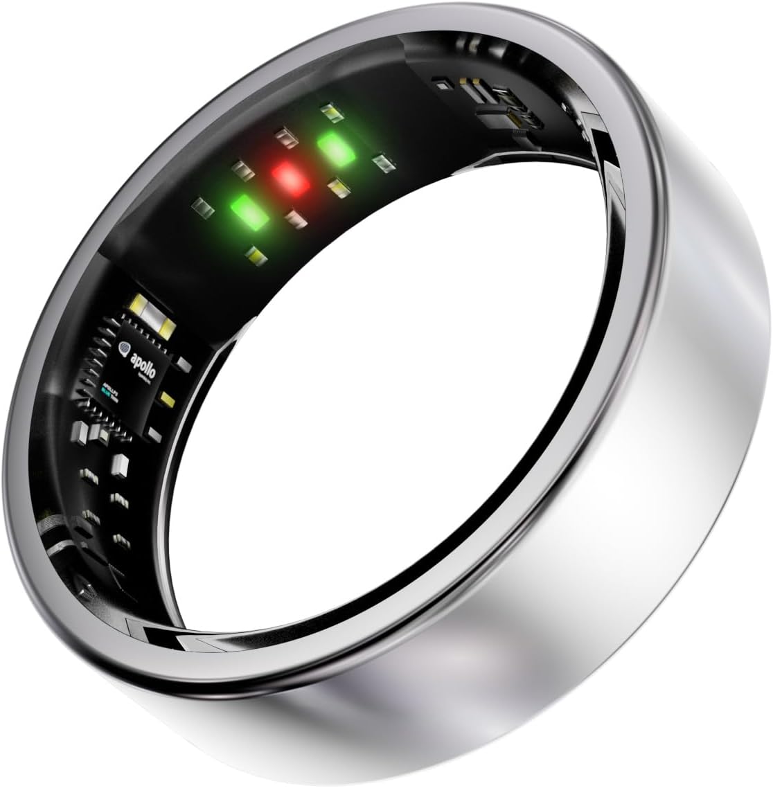 Vic Smart Ring for Sleep & Fitness Tracking - Titanium Body
