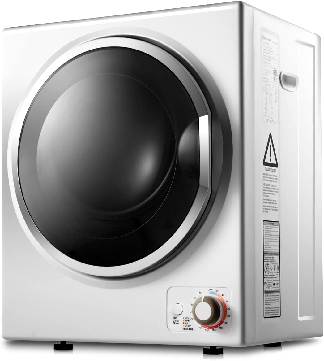 COSTWAY Portable Electric Dryer - 4 Drying Modes