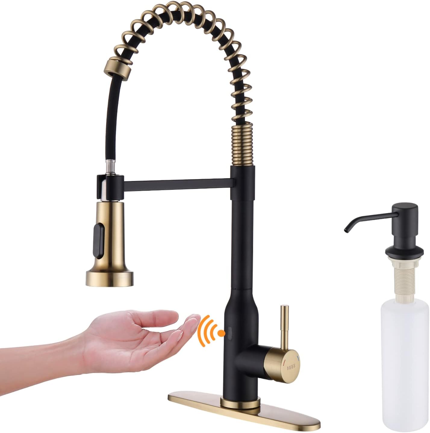 Touchless Kitchen Faucet with Smart Motion Sensor for Easy Use
