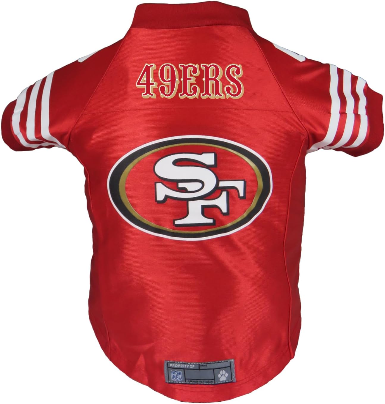 Littlearth NFL San Francisco 49ers Premium Pet Jersey for Pets
