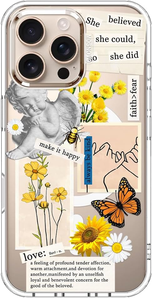 MOSNOVO iPhone 16 Pro Max Case with Military-Grade Protection