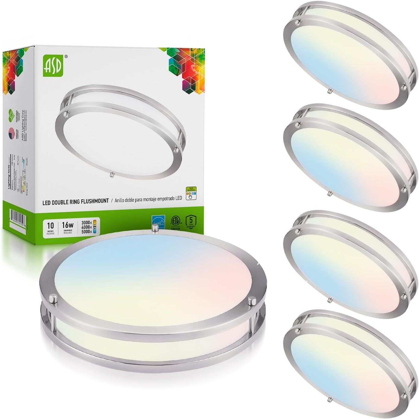 ASD LED 10 Inch Round Flush Mount Light Fixture Review