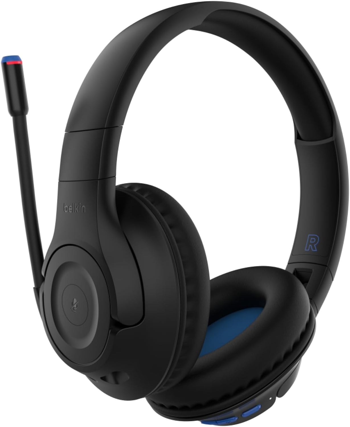Belkin Wireless Kids Headset - Safe Volume Limit, 35H Battery