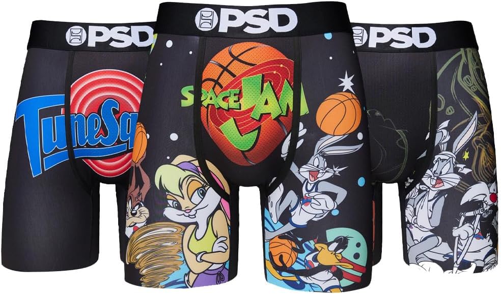 PSD Men's Warface Emerald 3-Pack with Iconic Characters