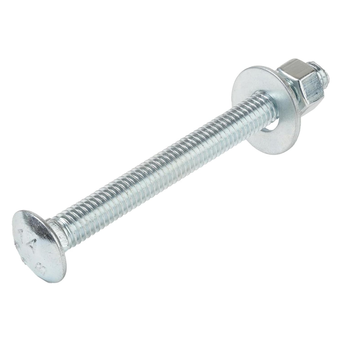 3/8in x 4in Zinc Carriage Bolt Kit for Heavy Duty Applications