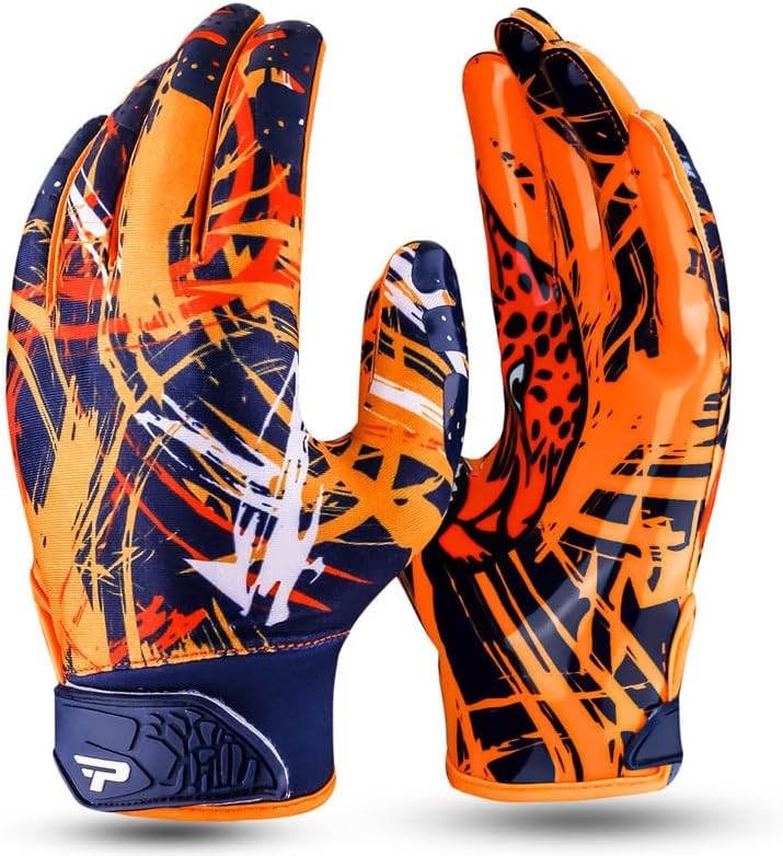Cheetah Speed-Boost Football Gloves
