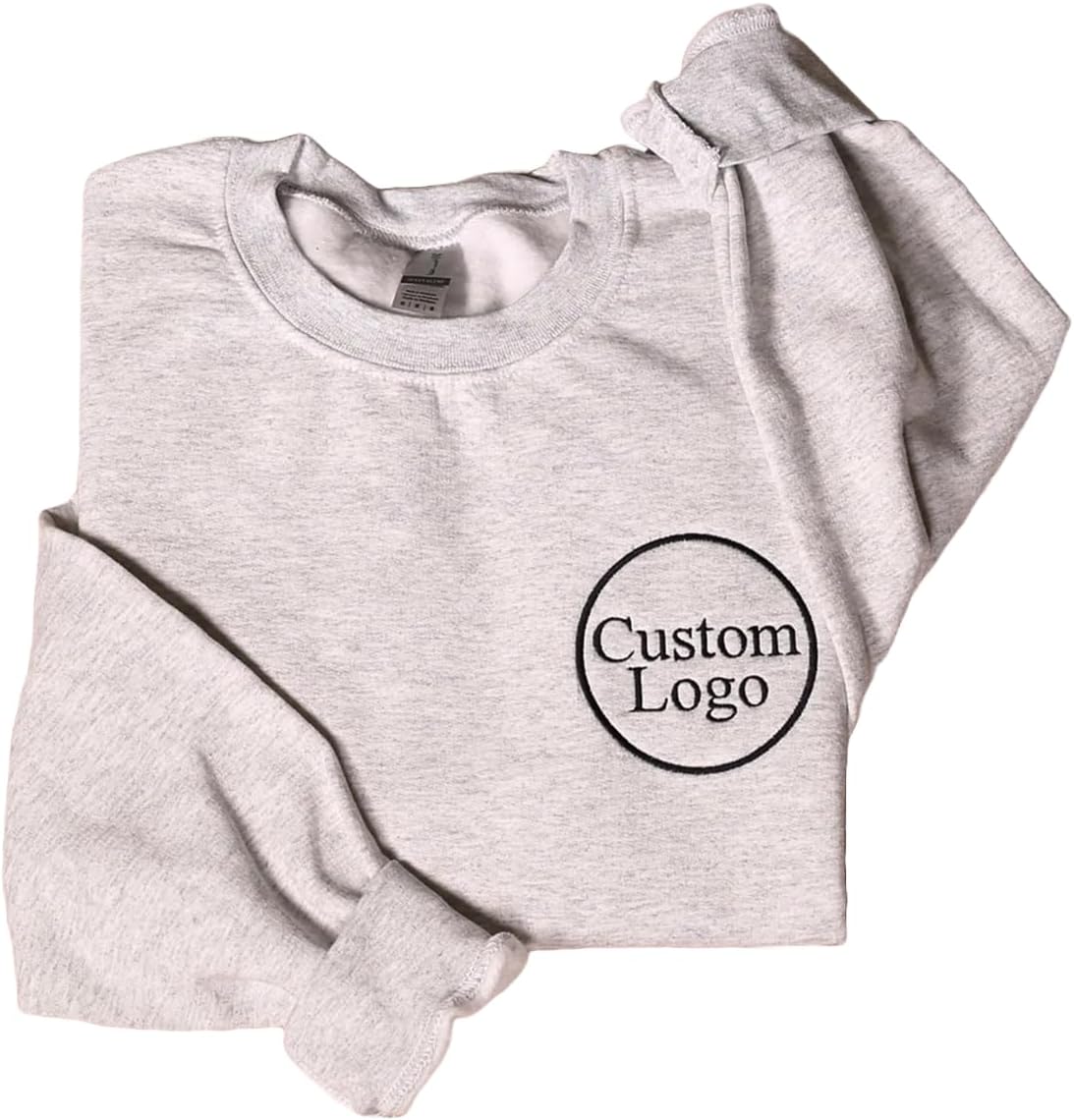 Custom Logo Embroidered Sweatshirt | Evamall