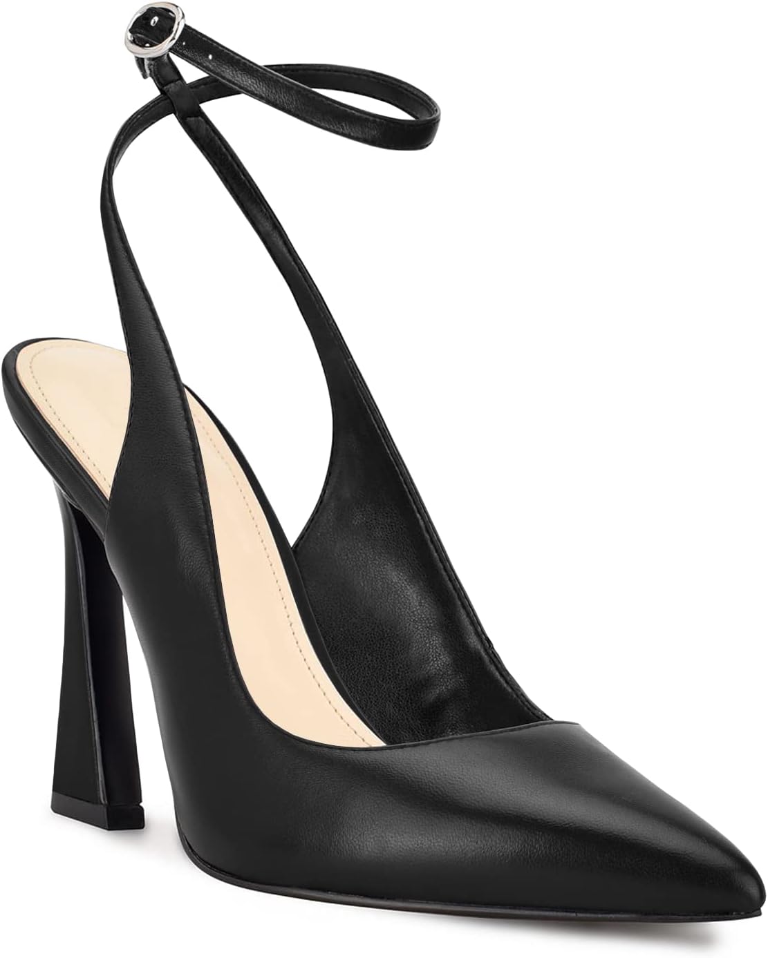 Womens Closed Toe Ankle Strap Heels for Elegant Occasions
