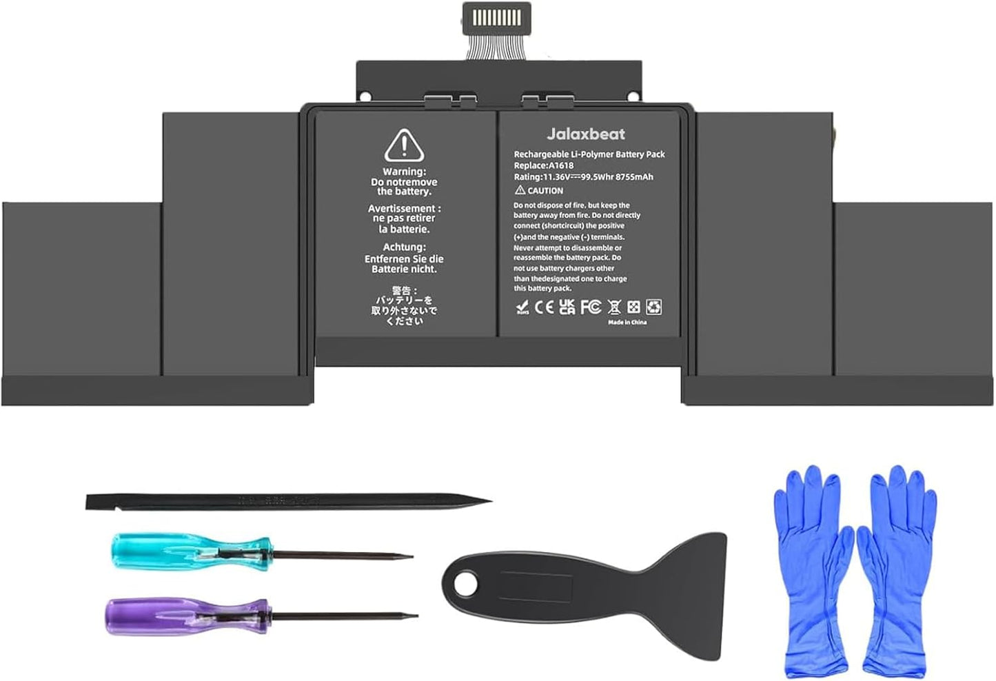 A1398 A1618 Battery Replacement for MacBook Pro 15 inch Retina