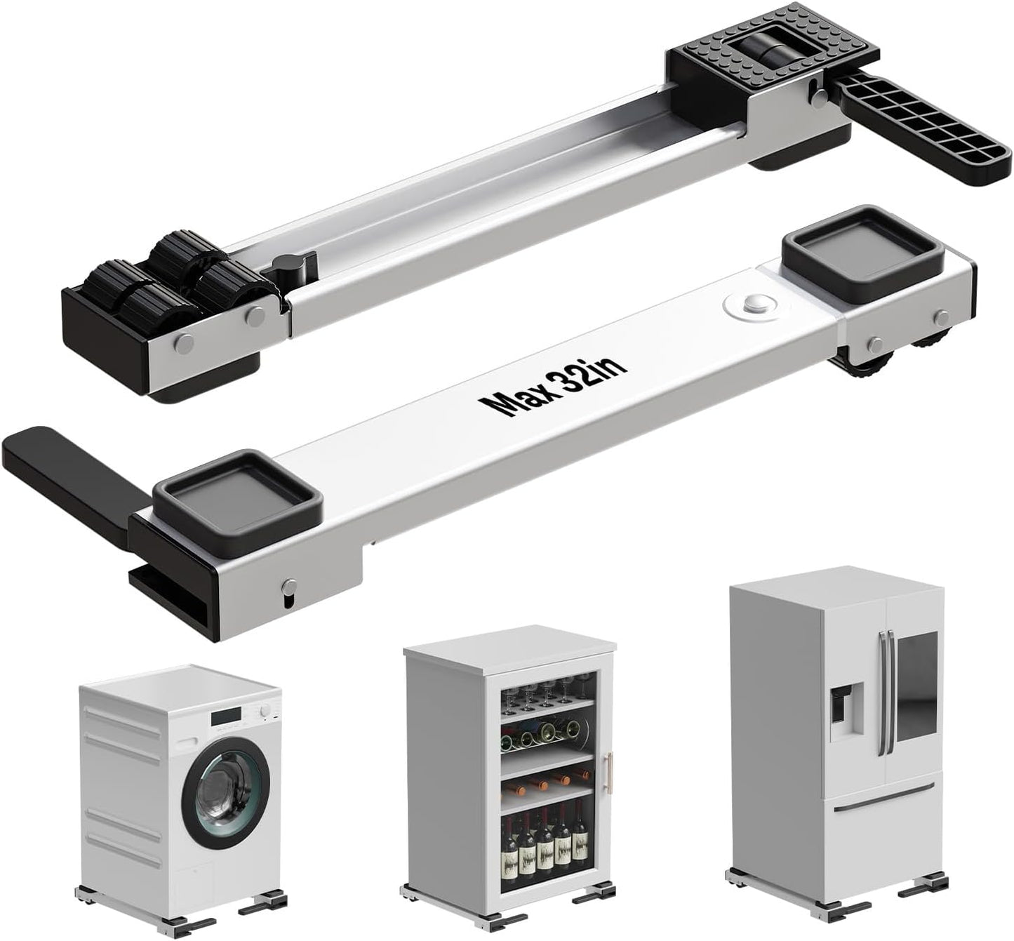 Heavy Duty Appliance Rollers for Easy Movement of Appliances