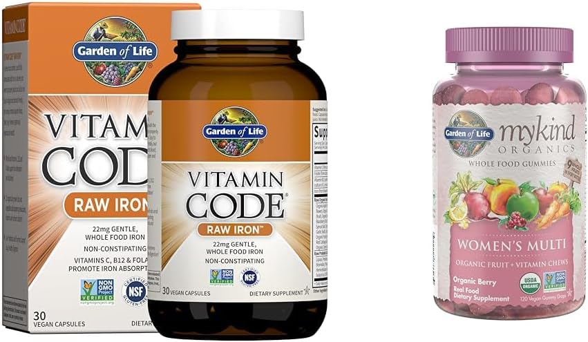 Garden of Life Vitamin Code Raw Iron & Organic Women's Gummies