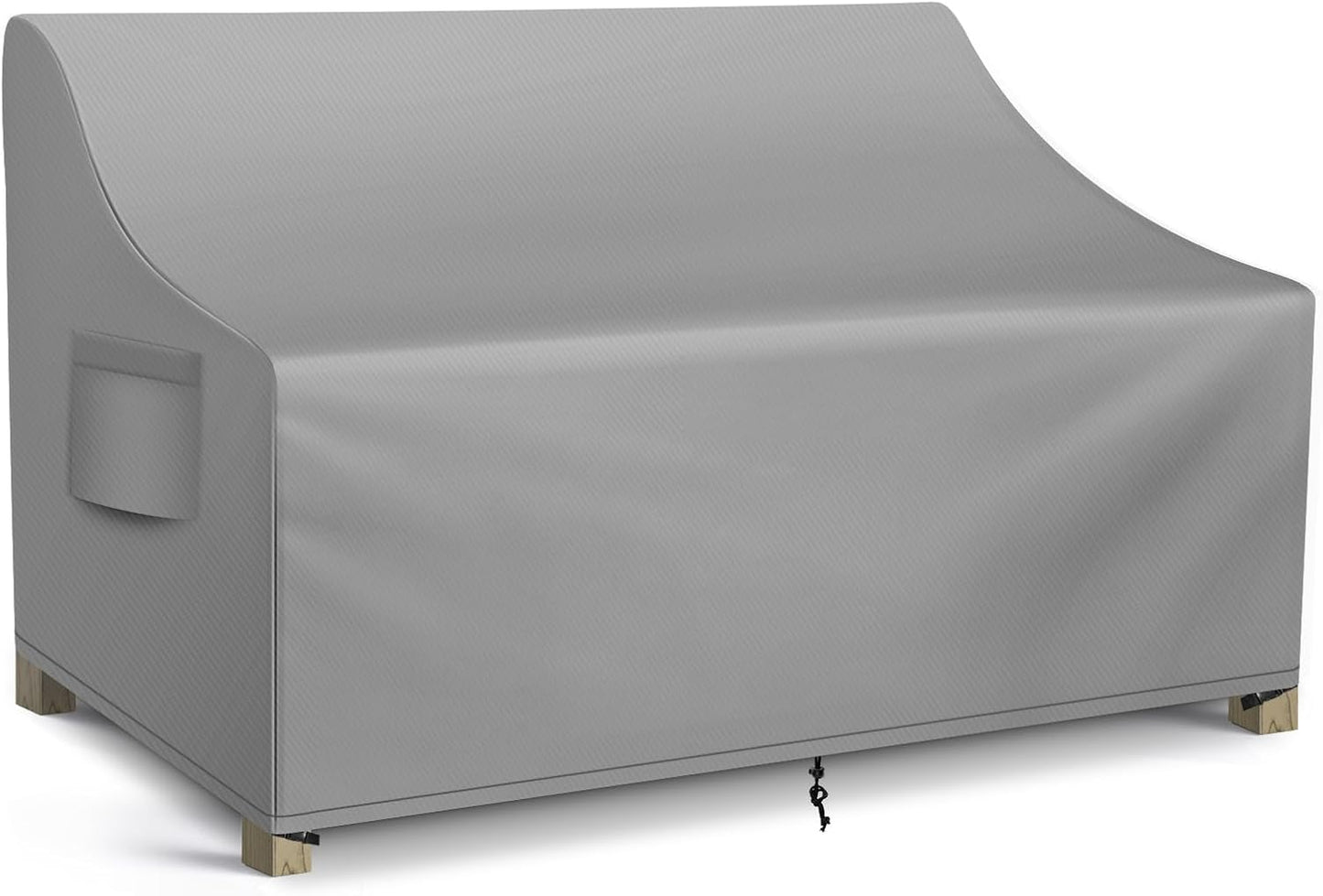 WLEAFJ Patio Sofa Cover Waterproof for 3-Seater Outdoor Use
