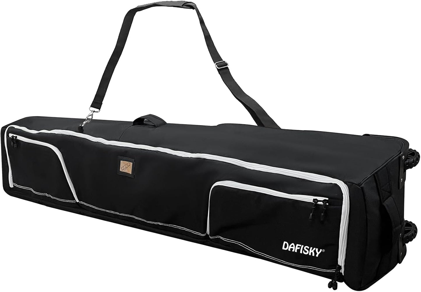 DAFISKY Rolling Ski Bag - Air Travel Convenience!