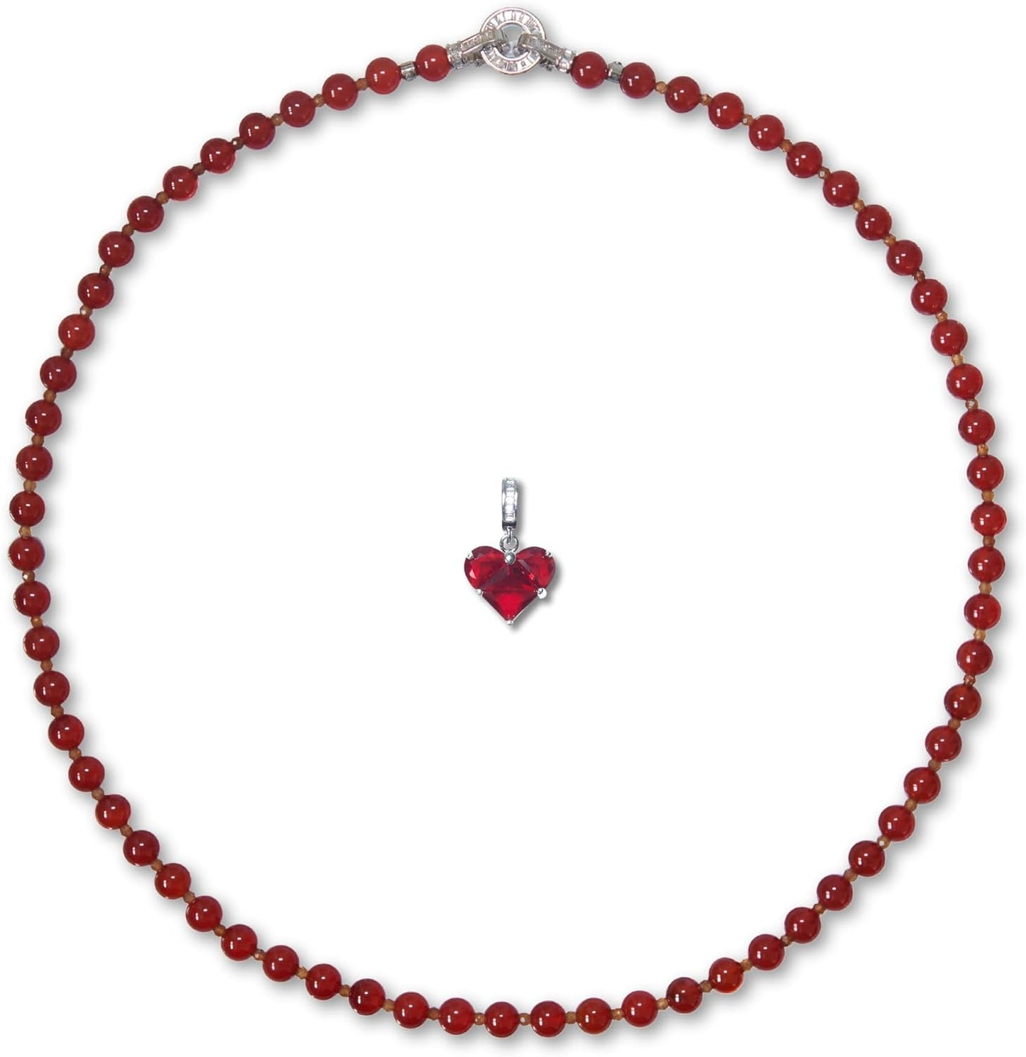 Natural Crystal Stone Beaded Necklace for Unique Style Lovers