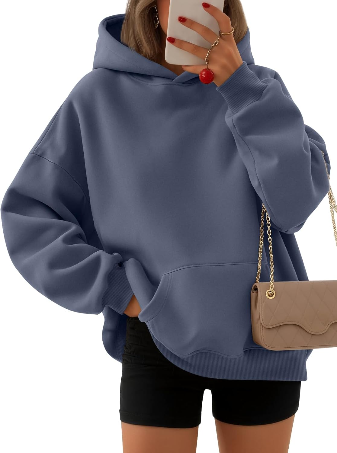 Oversized Hoodies for Women - Cozy Fleece Sweatshirts for Fall