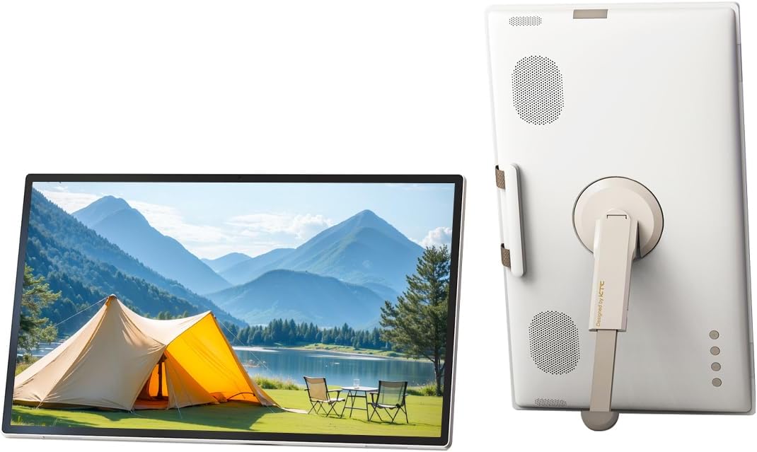 KTC 25 Inch Portable Smart Touch Screen TV for All Occasions