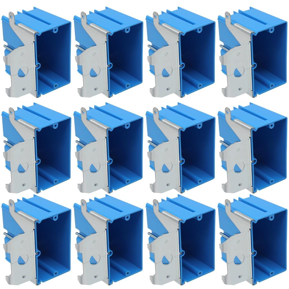 Adjustable Boxes for Electrical Work - 21 Cu in 1 Gang Boxes