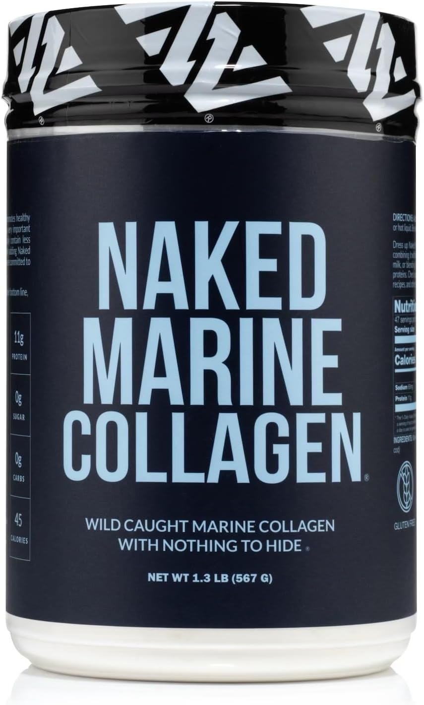 NAKED Marine Collagen Peptides Protein Powder for Health