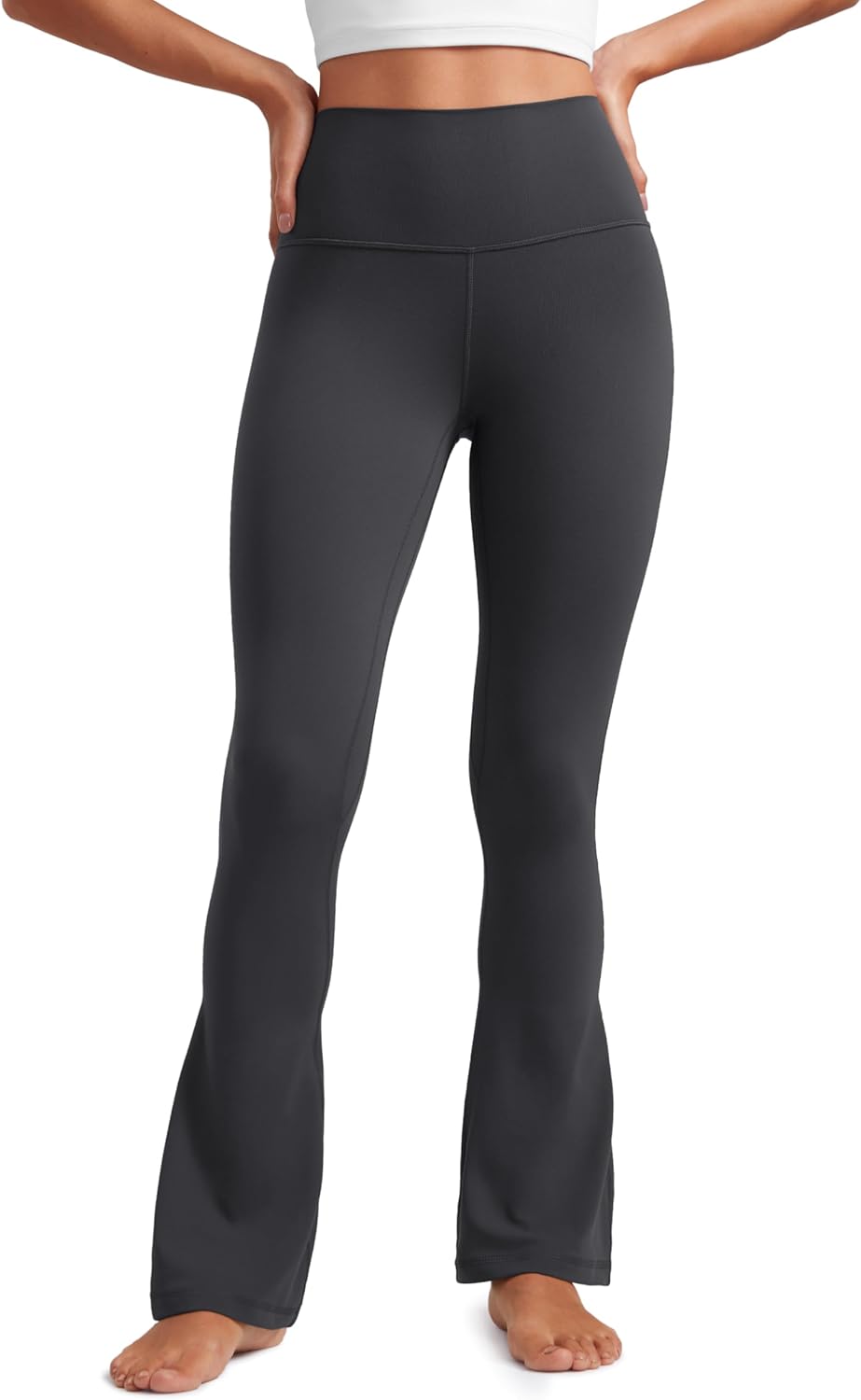 CRZ YOGA Butterluxe High Waist Mini Flared Leggings for Women