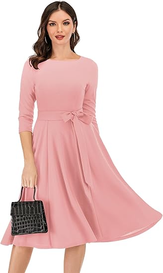 DRESSTELLS Vintage Cocktail Dress for Women - 1950s Style