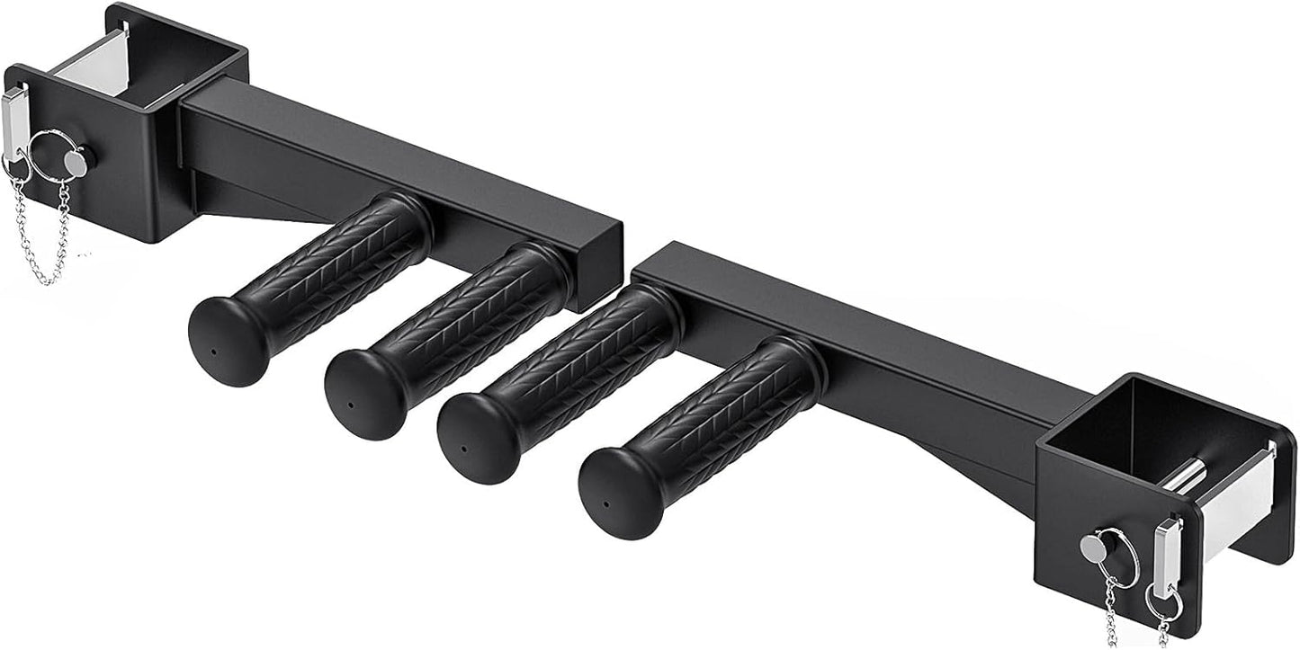 Dip Bar Attachment for Power Rack - Versatile Fitness Tool
