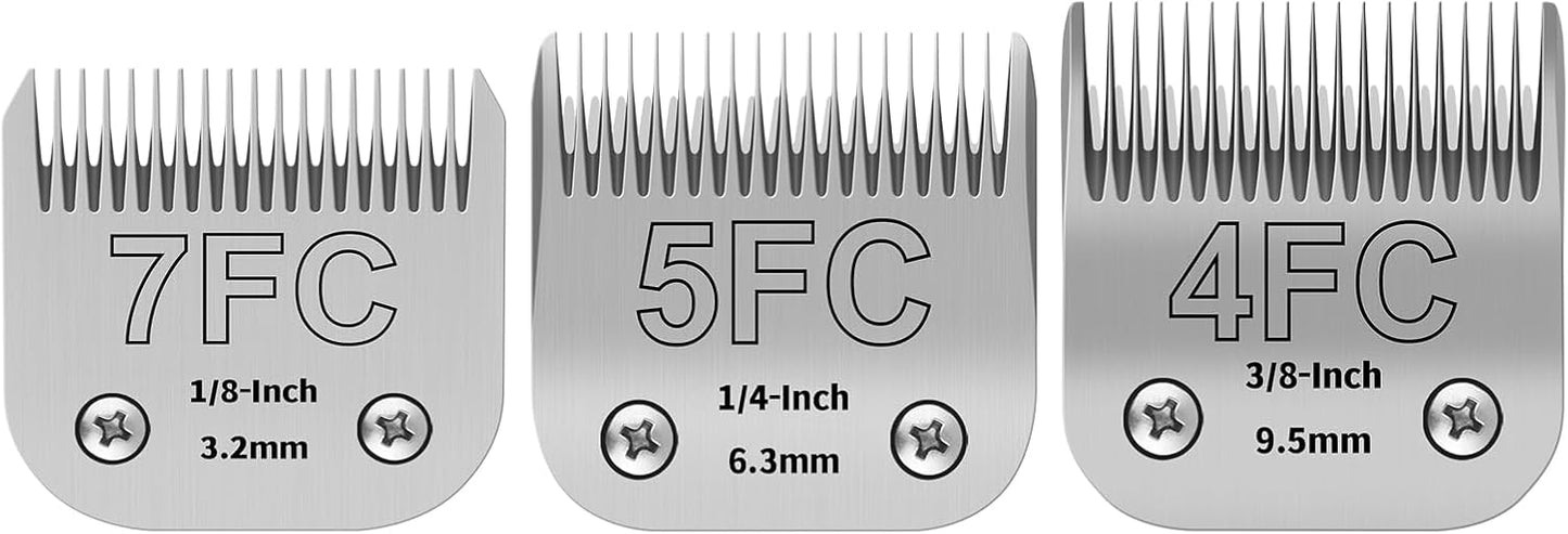 Pet Dog Grooming Detachable Ceramic Blades Kit for Clippers