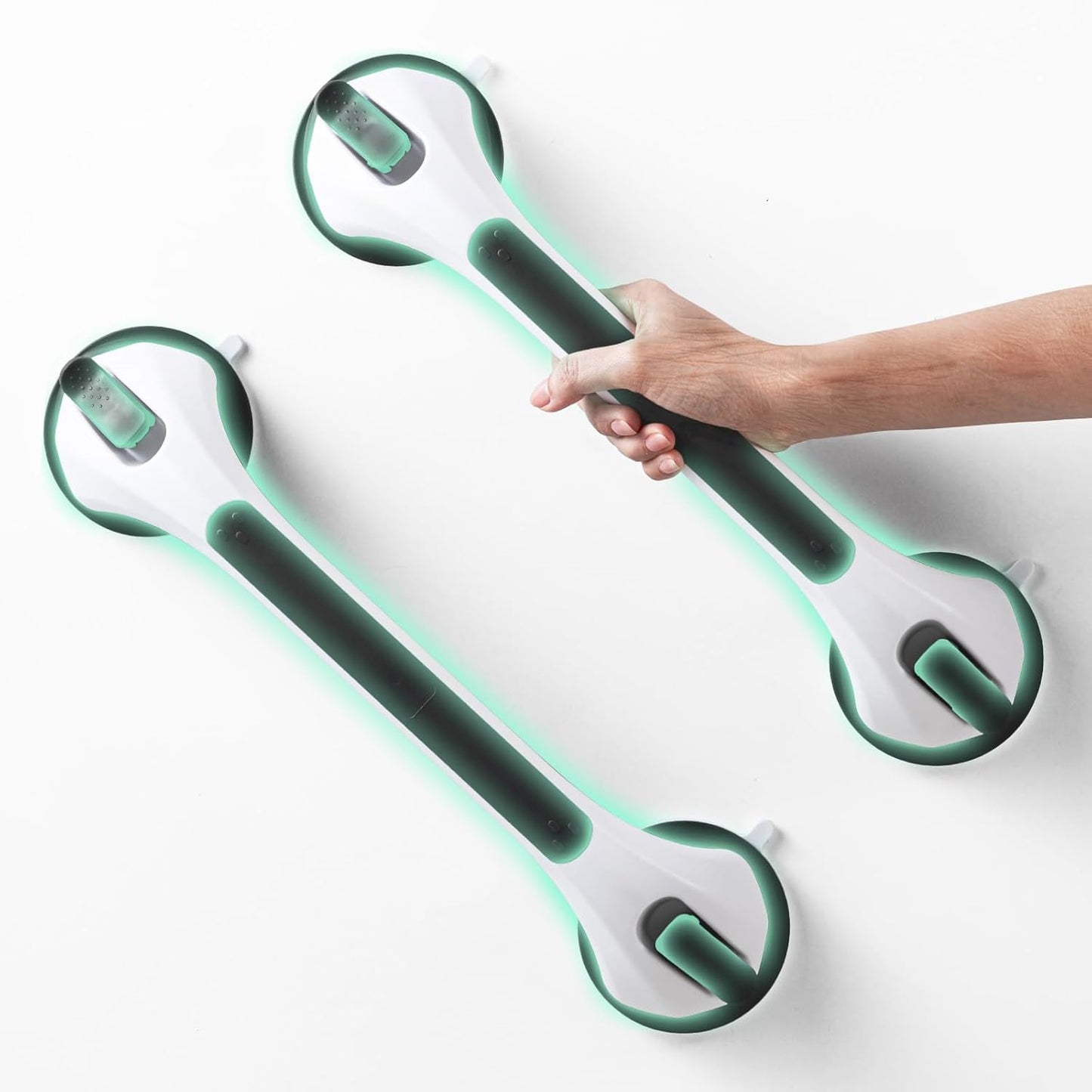 Grab Bars for Bathtubs and Showers - Glow in The Dark Safety Grip