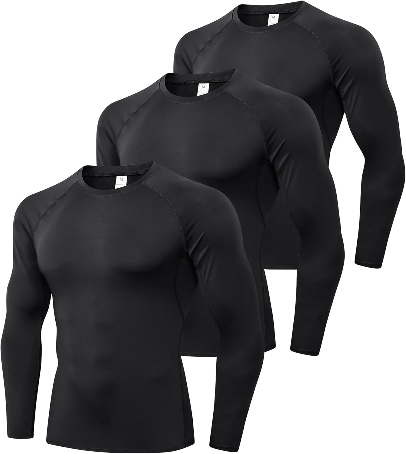 SPVISE Men's Compression Shirts - Cool Dry Workout Top