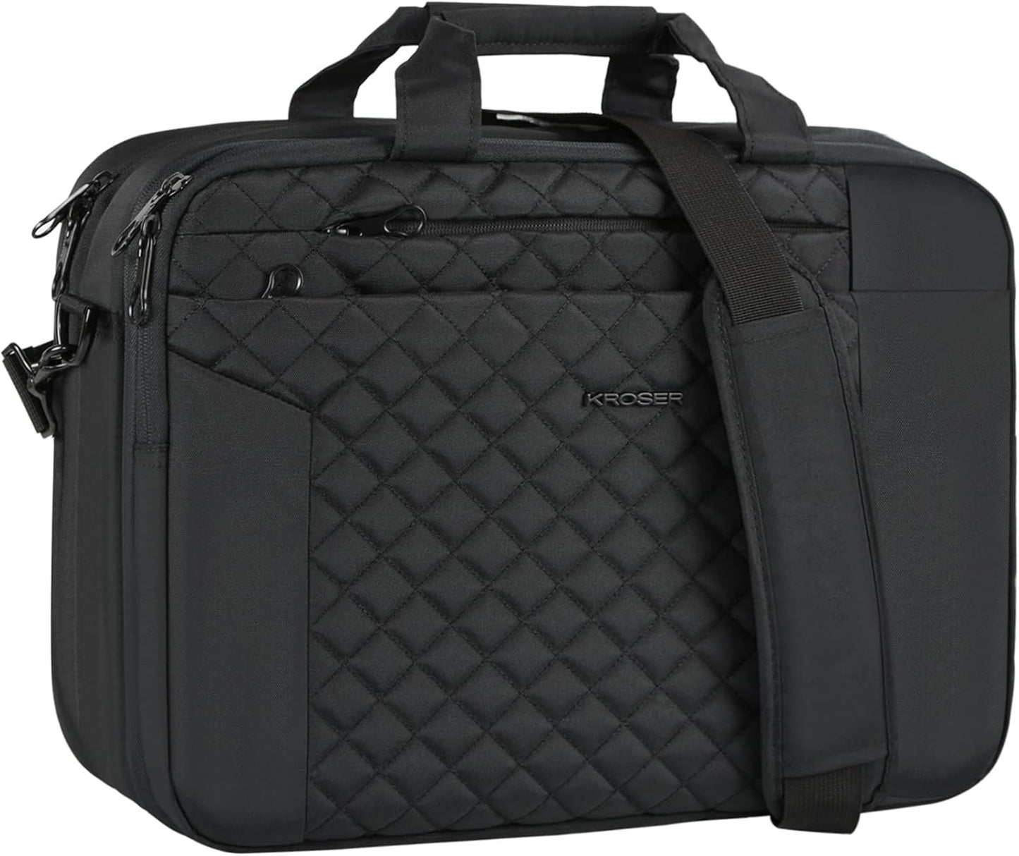 KROSER Laptop Bag 15.6 Inch Briefcase for Women - Stylish & Durable