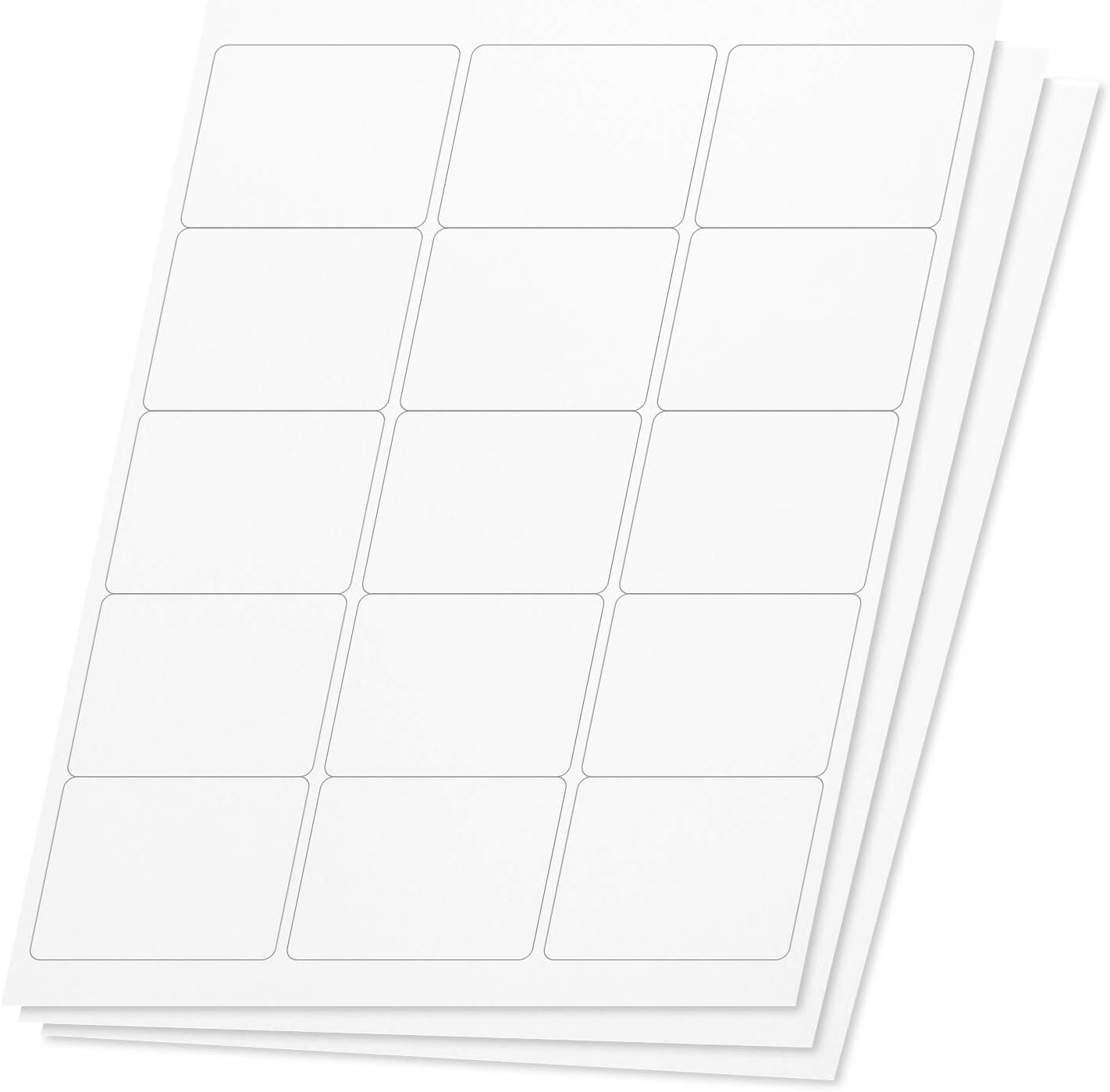 OfficeSmartLabels Rectangular ID Labels for Laser & Inkjet Printers