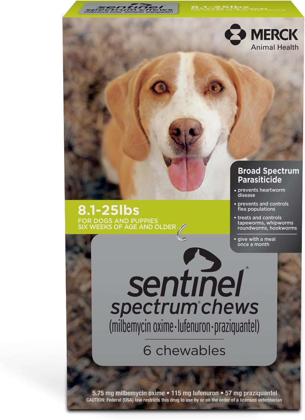 SENTINEL SPECTRUM Chews for Dogs: Effective Parasite Protection