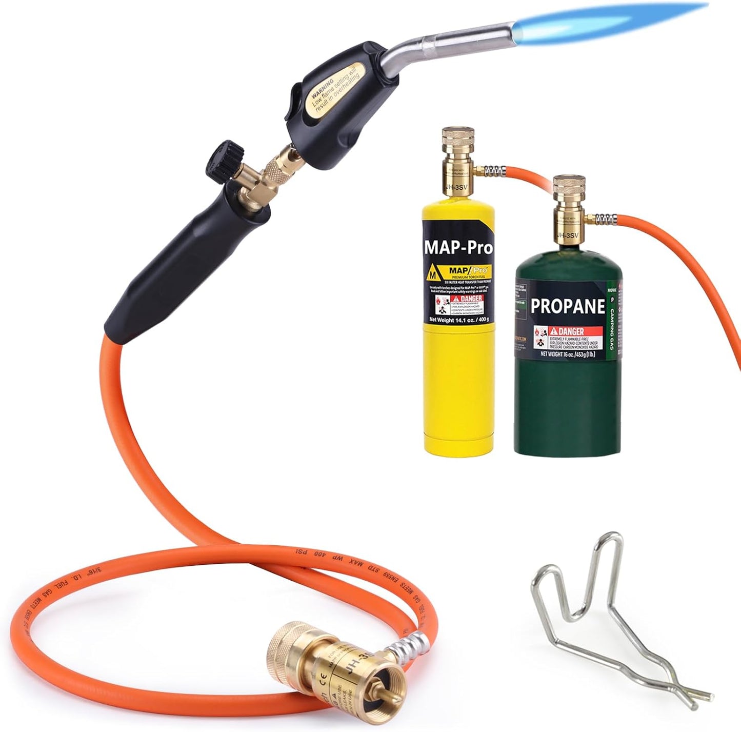 Propane Torch Hose Kit for Soldering and Welding Tasks
