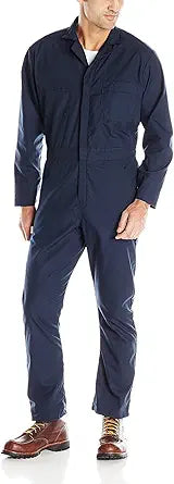 Red Kap Men's Navy Speedsuit: Durable Comfort & Flexibility