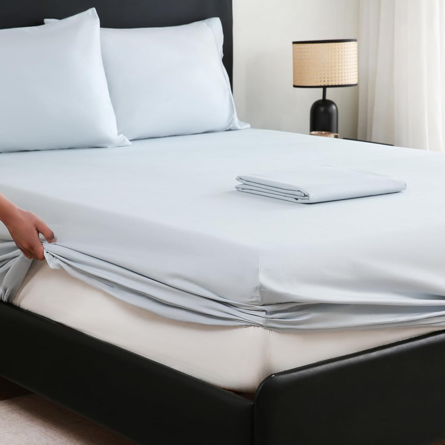 Extra Deep Pocket Queen Sheets Set - 1000 Thread Count Cotton