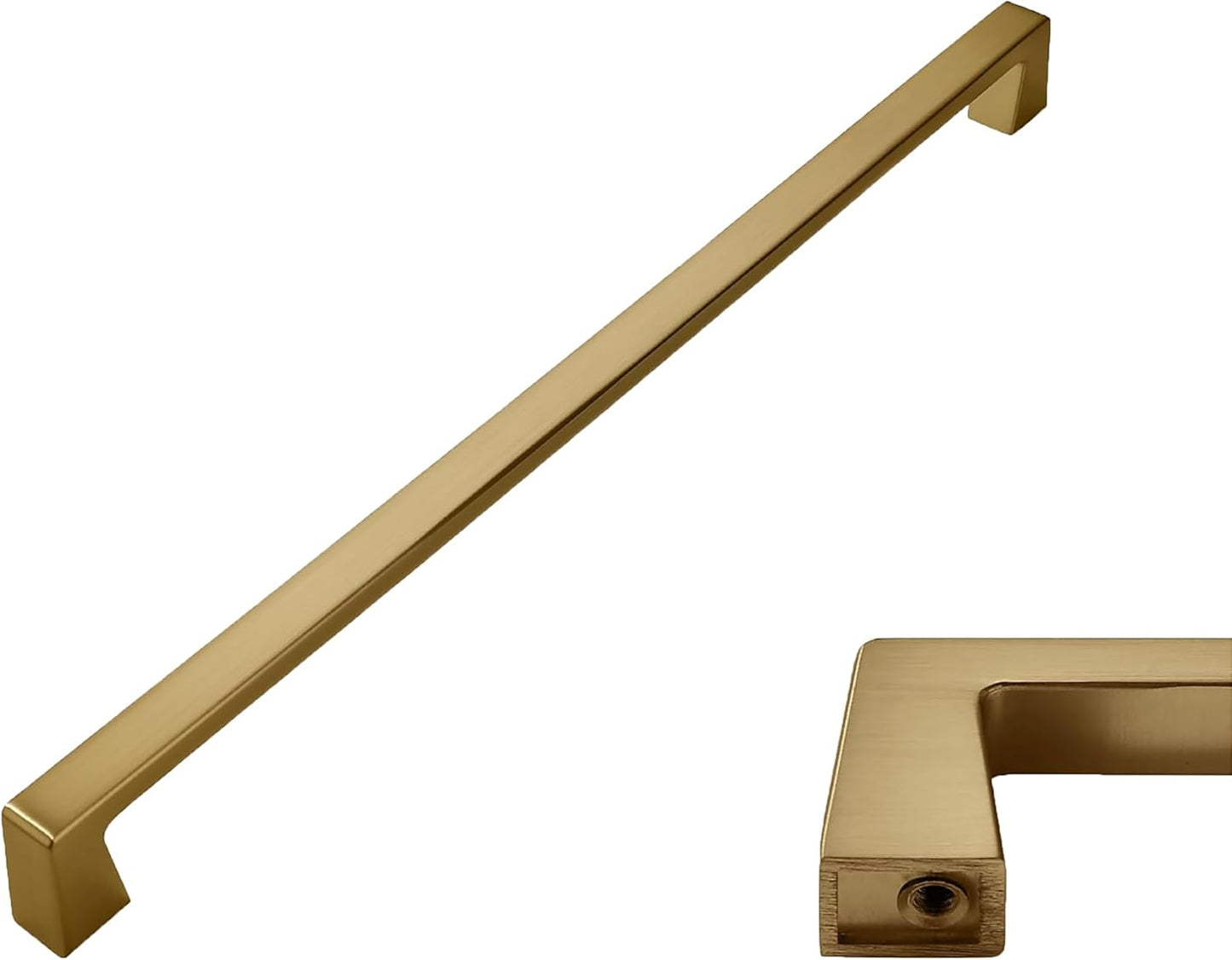 12 Inch Appliance Pulls in Champagne Bronze for Cabinets and Drawers