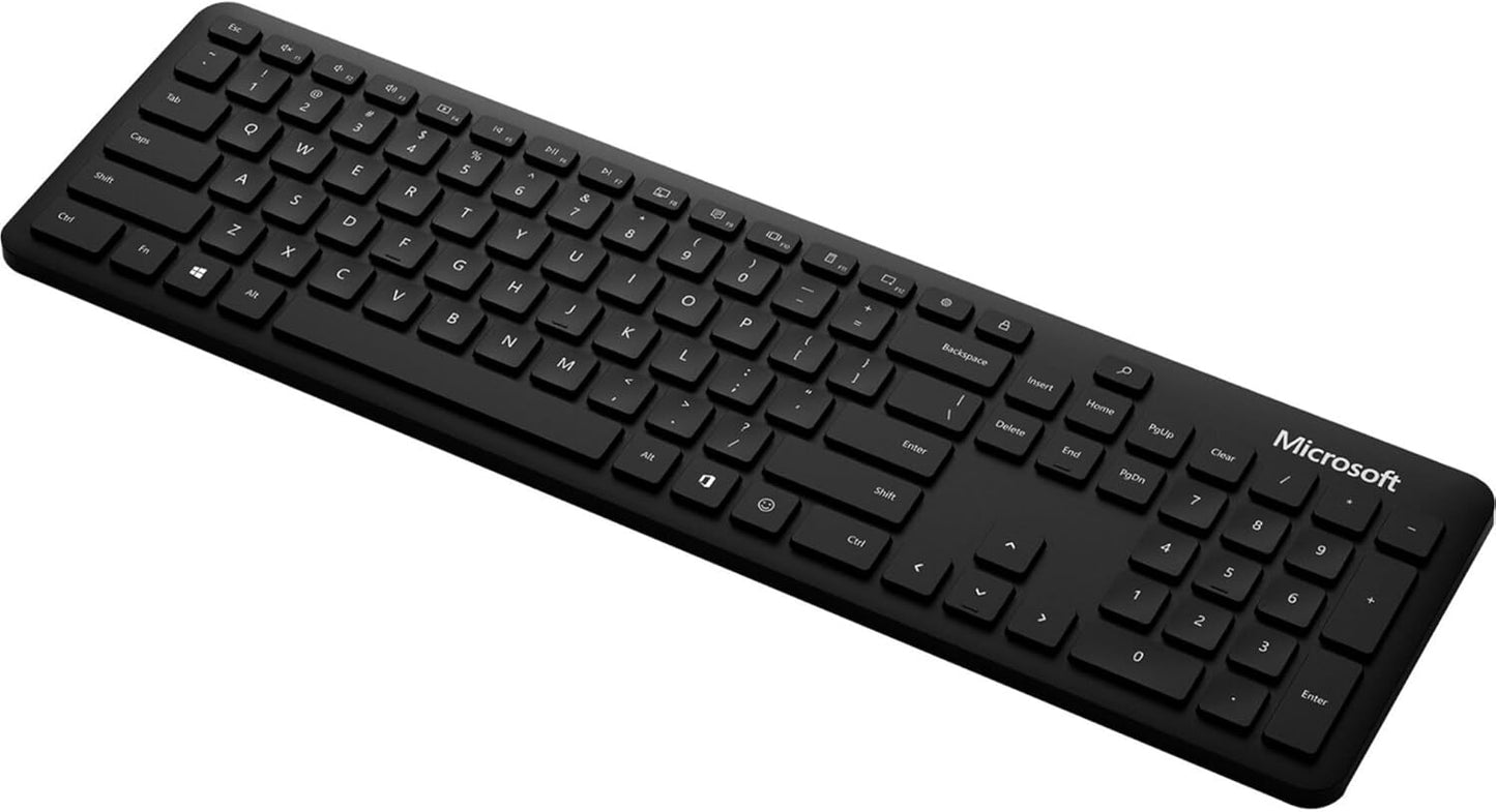 Effortless Typing: Microsoft Black Bluetooth Keyboard