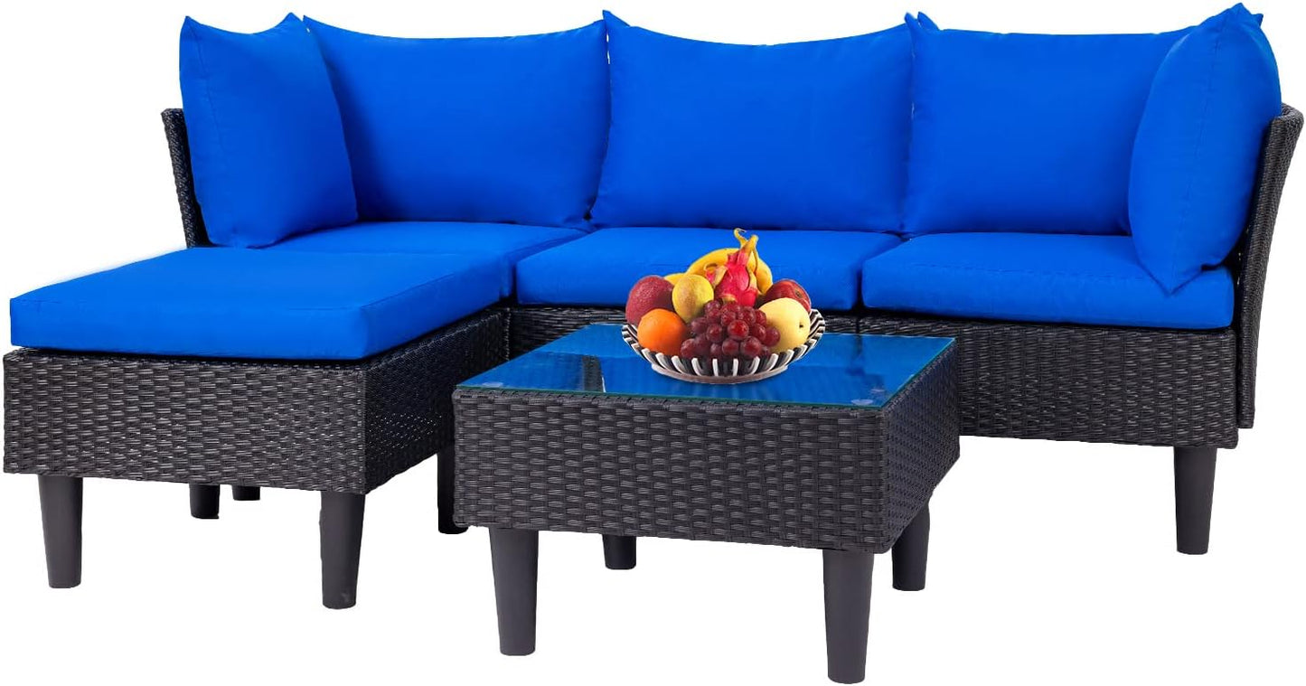 FDW 5 Pieces Patio Furniture Set for Stylish Outdoor Spaces
