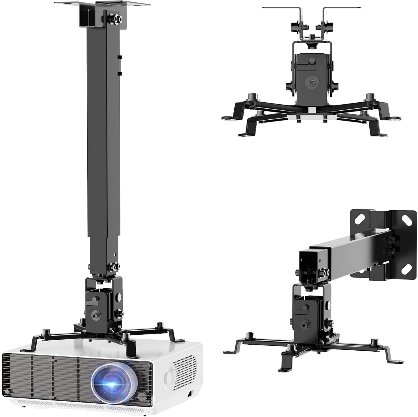 WALI Projector Ceiling Mount Holder for LCD/DLP Projectors