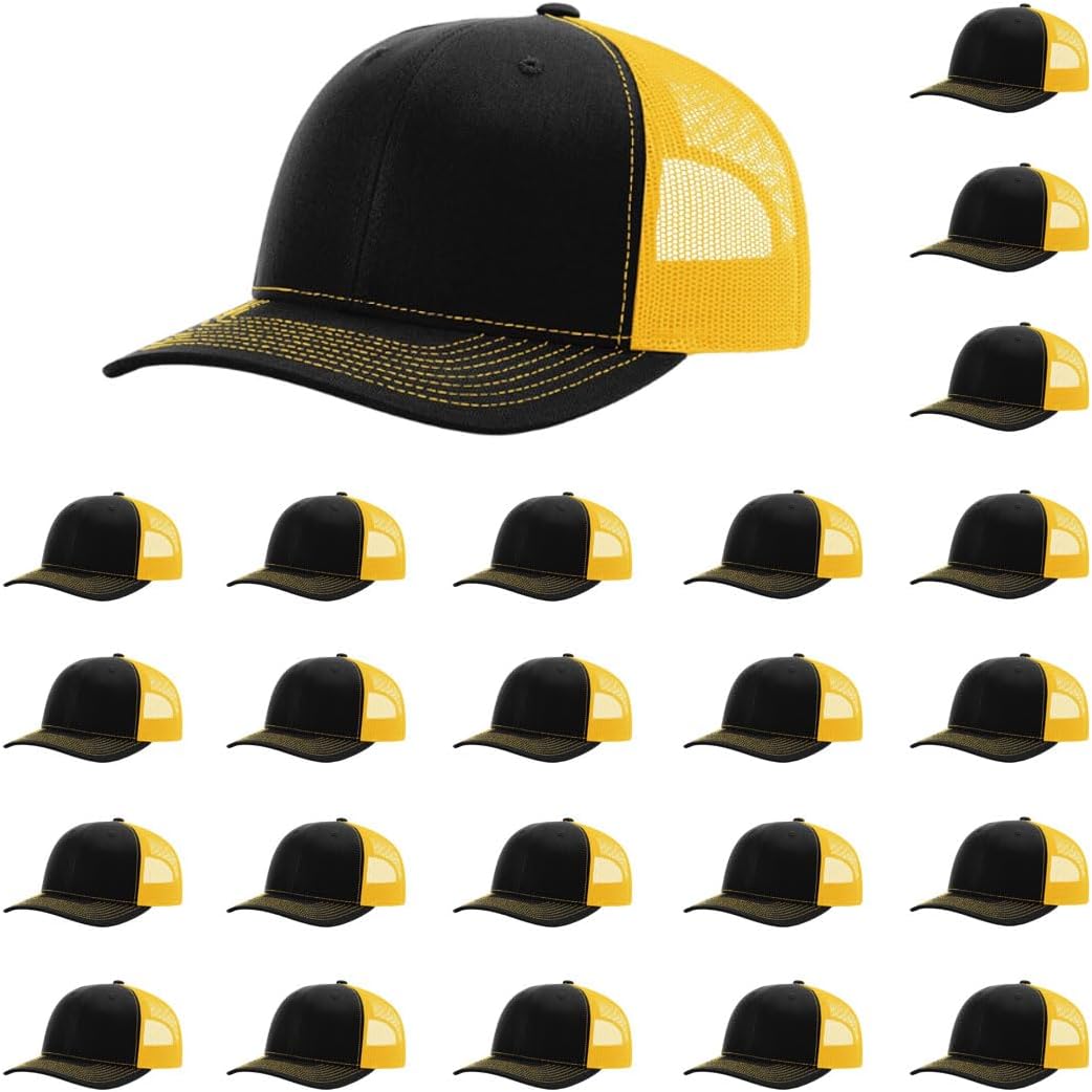 Richardson 112 Classic Six-Panel Adjustable Snapback Trucker Cap
