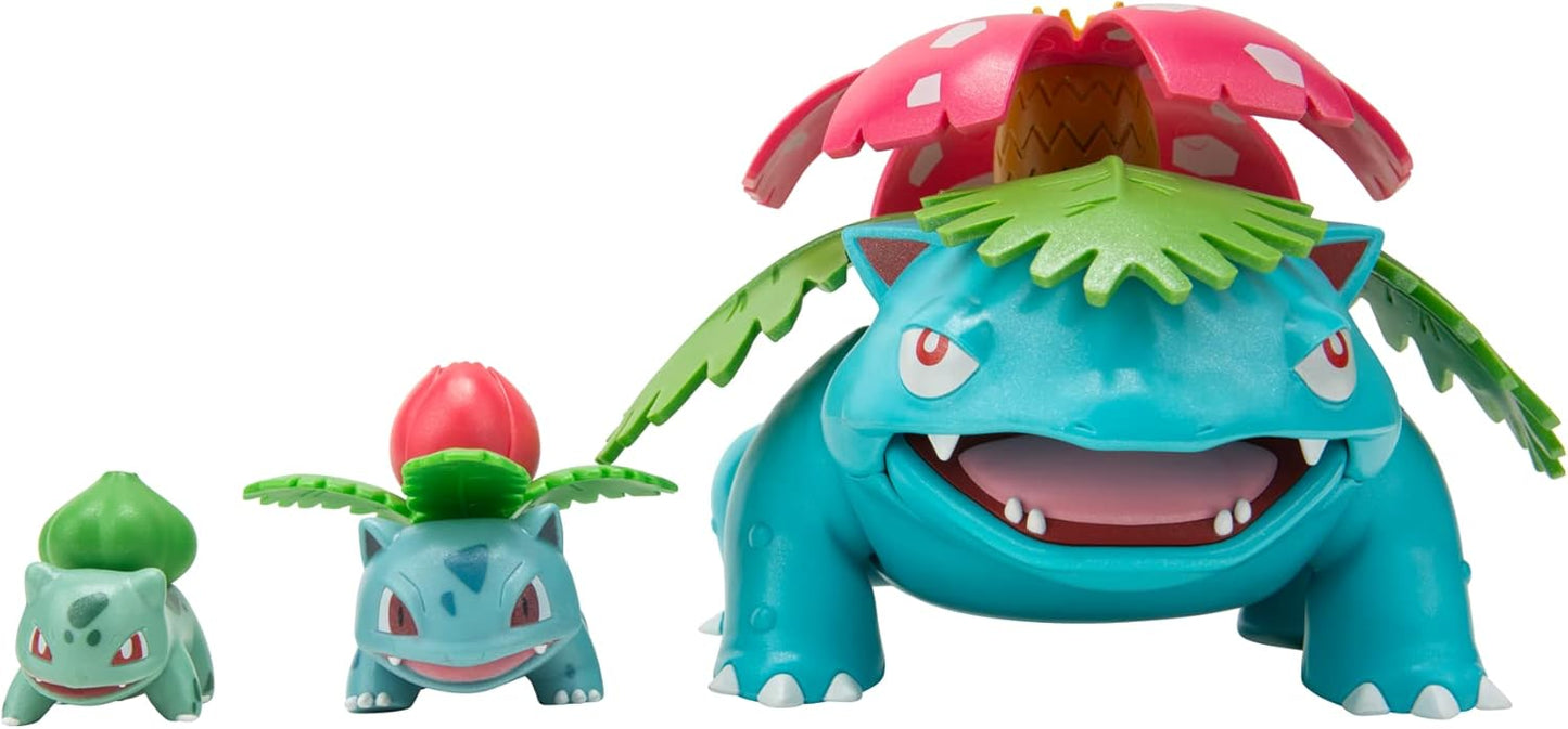 Pokemon Select Evolution 3 Pack with Bulbasaur, Ivysaur, Venusaur