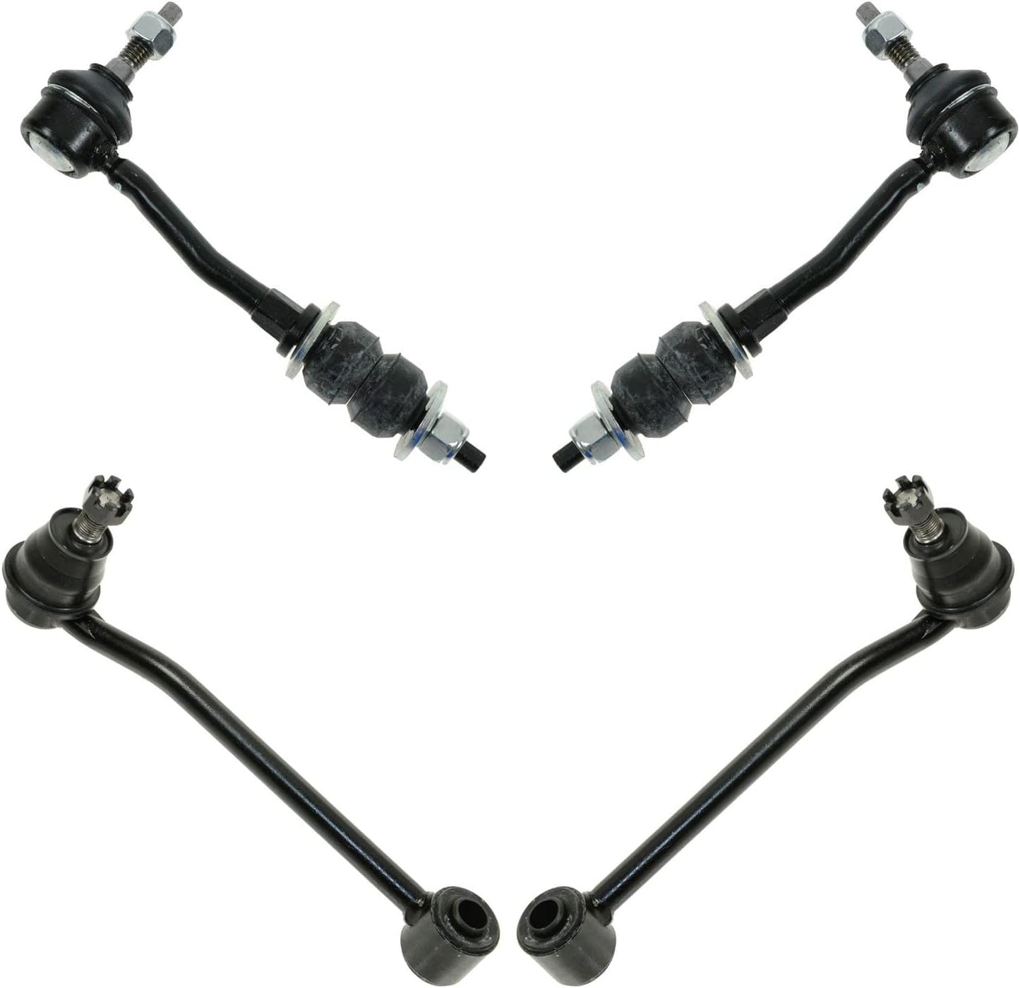 TRQ Front & Rear Sway Bar Stabilizer Link Set for Dodge Durango