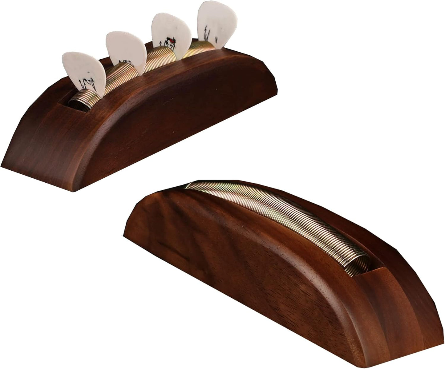 WANLIAN Wooden Pick Holder - Display & Organize Picks