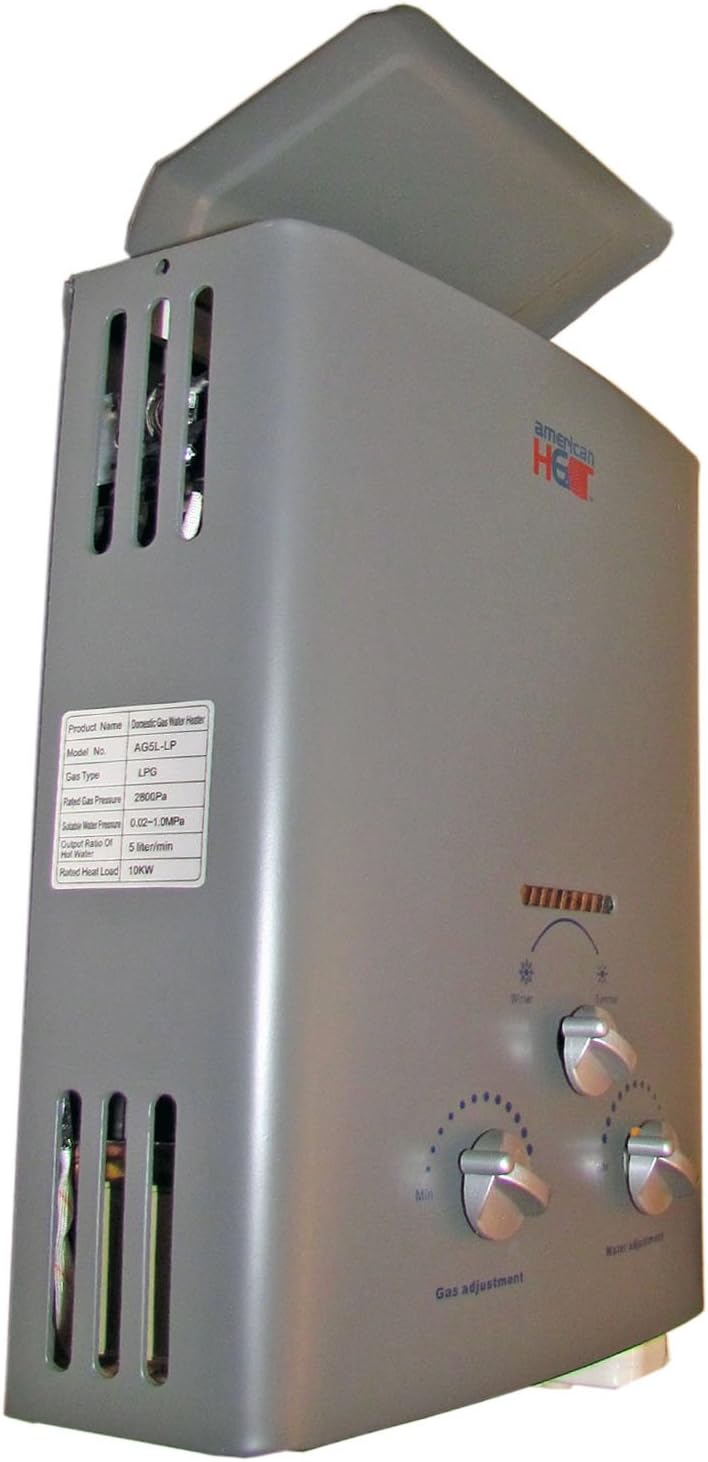 Quick Heat 5L Portable LPG Water Heater - Efficient iHeat Tech