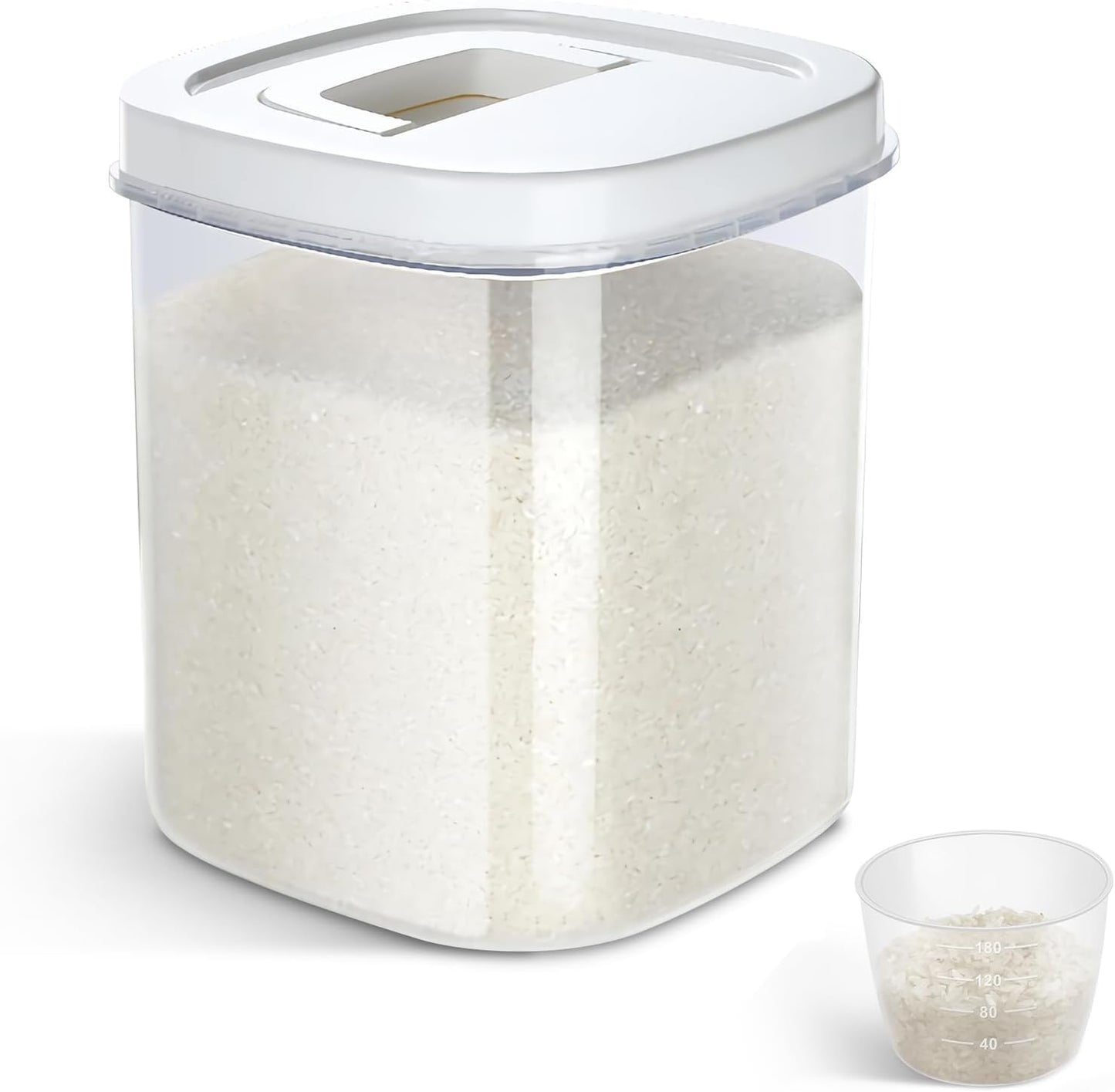 TBMax Kitchen Bulk Food Storage Container for Rice and More