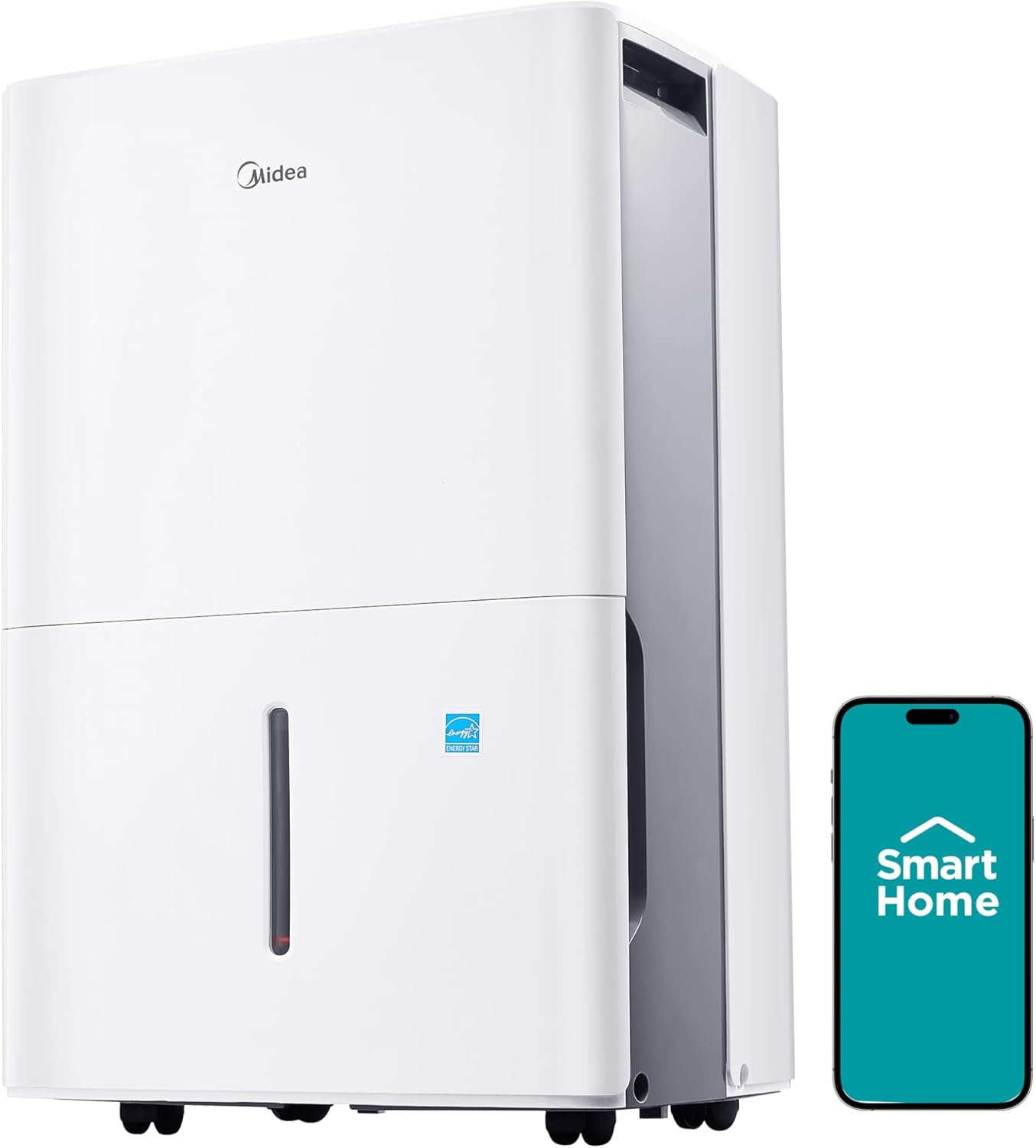 Midea 1,500 Sq. Ft. Dehumidifier for Basements and Rooms