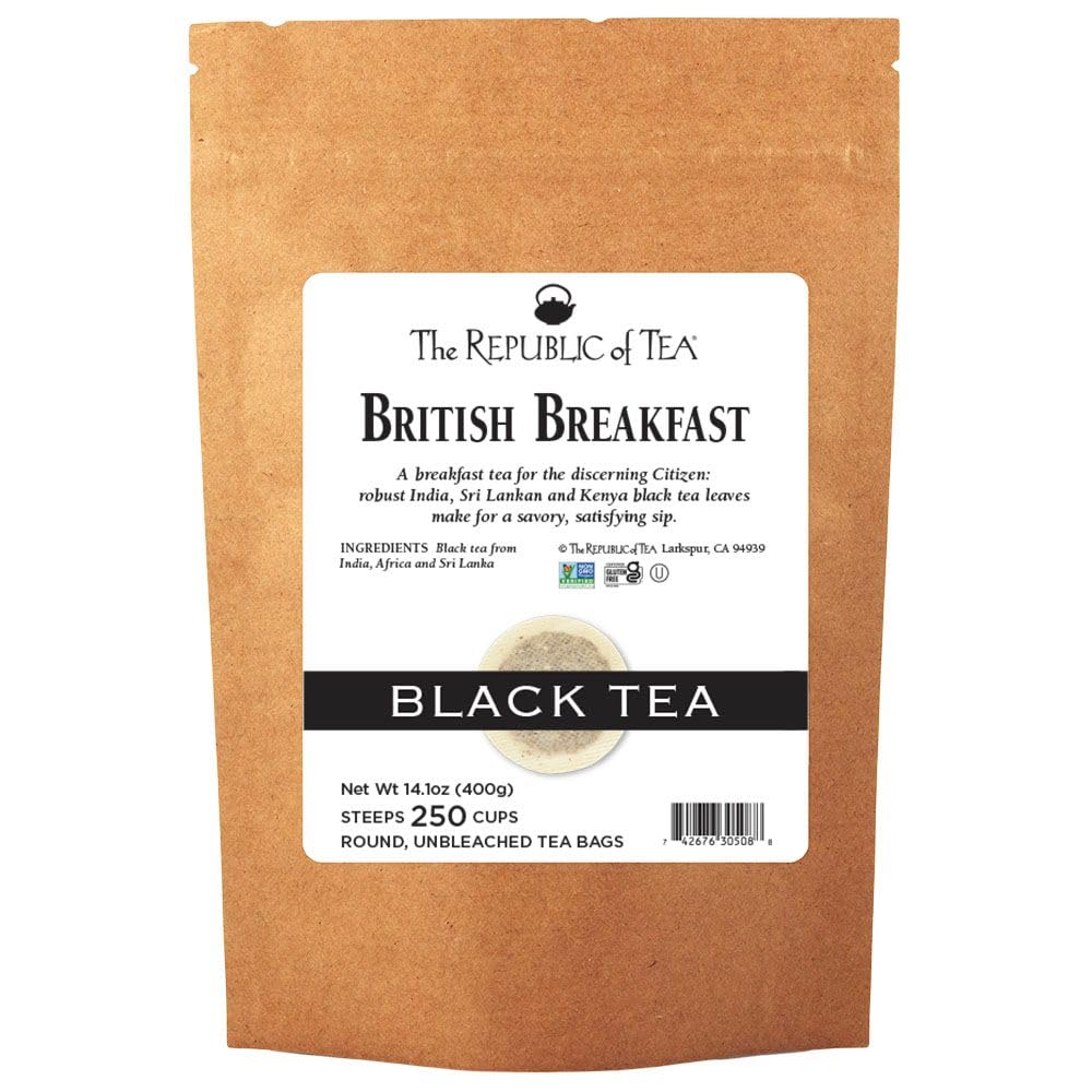 British Breakfast Tea Refill Bag - Gourmet Black Tea Experience