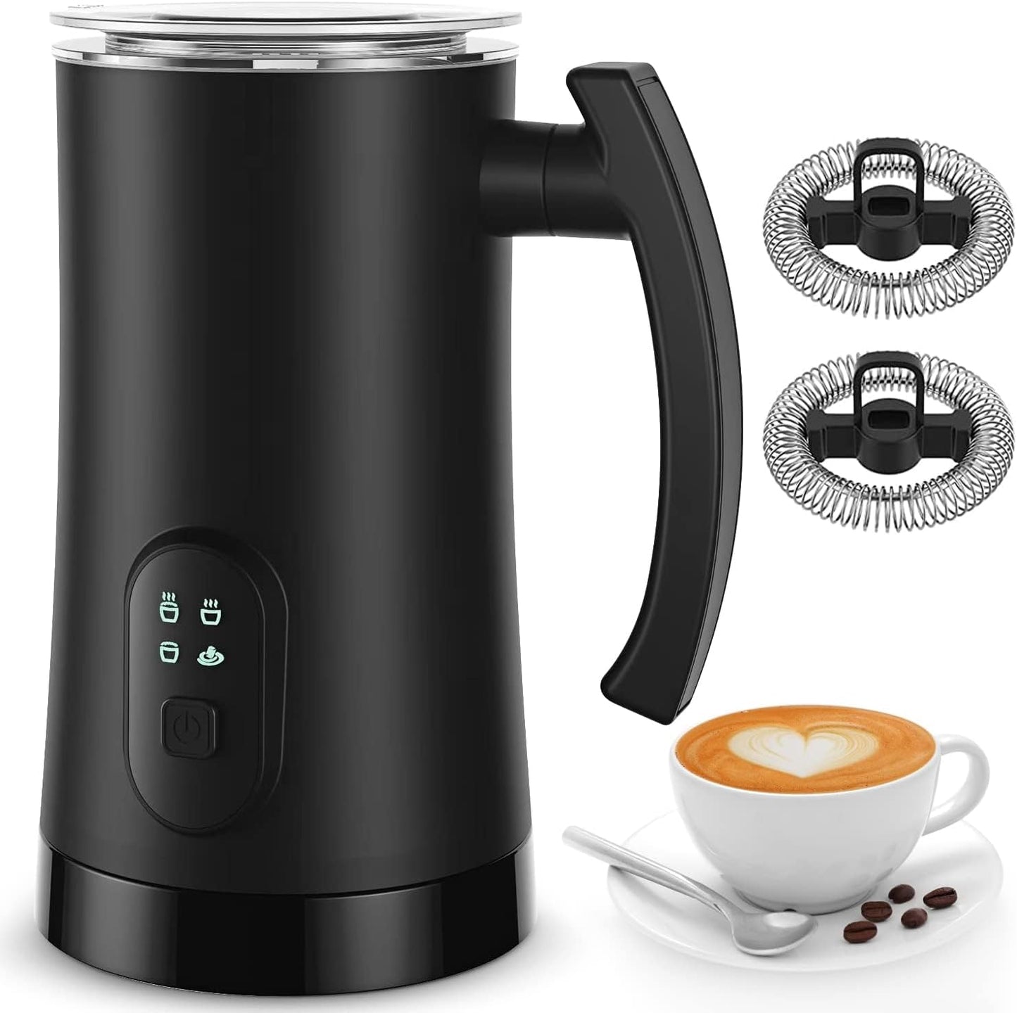 Electric Milk Frother for Coffee, Latte, and Hot Chocolate