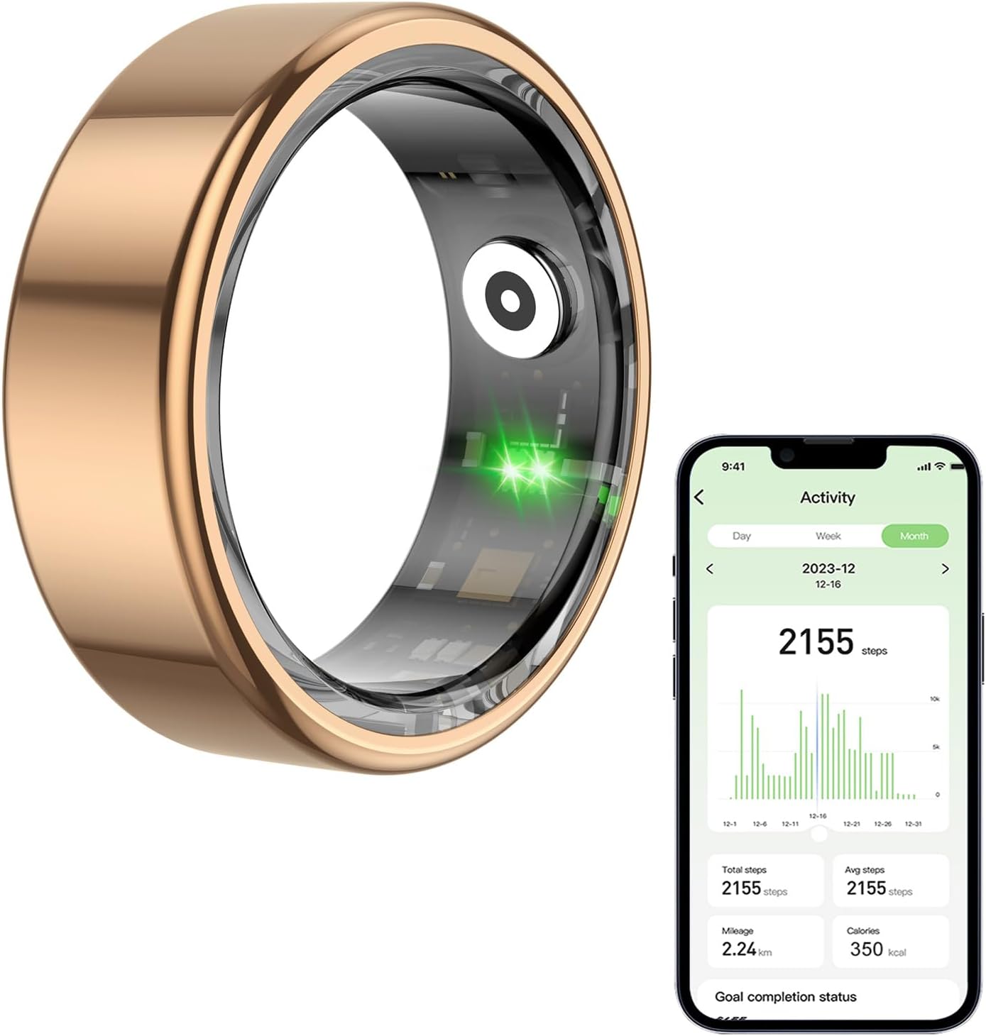 2025 Smart Ring Health Tracker - Stay Stylishly Healthy!