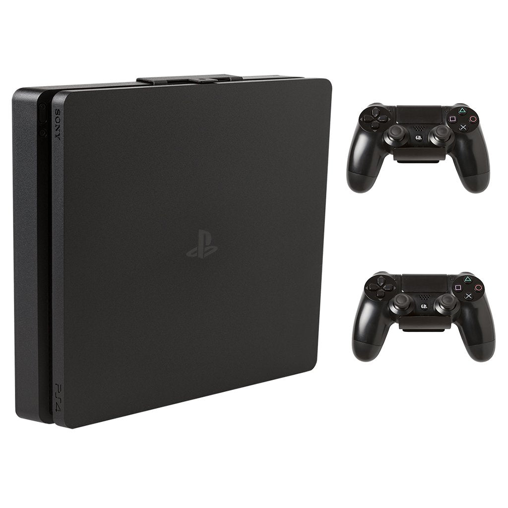 HIDEit Mounts 4S Bundle for PS4 Slim and Controllers Storage
